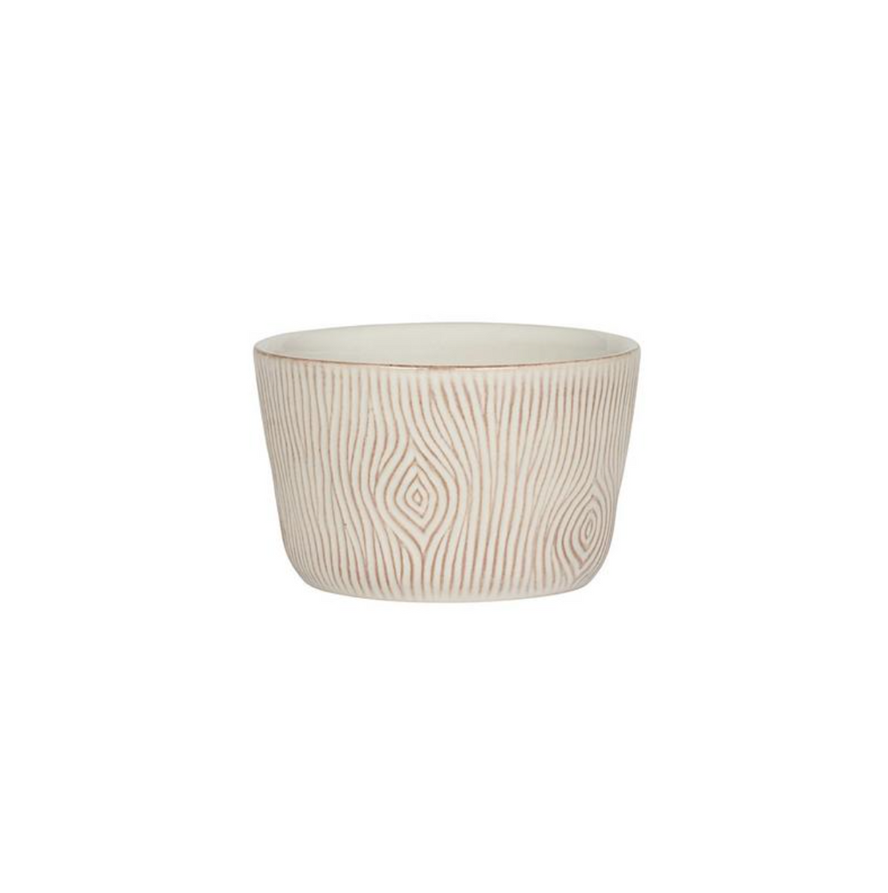 Blenheim Oak Ramekin in Whitewash