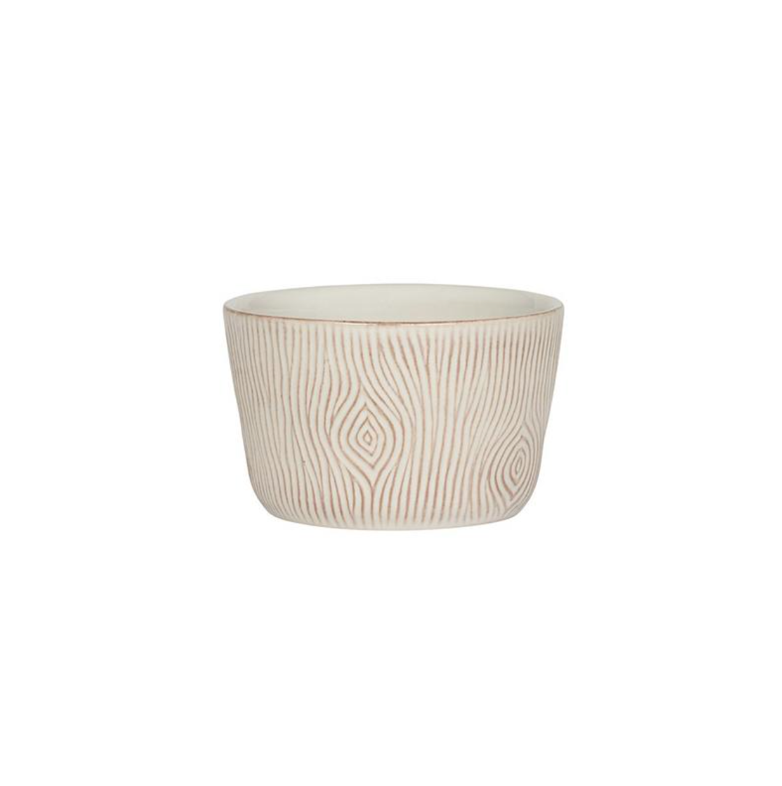 Blenheim Oak Ramekin in Whitewash