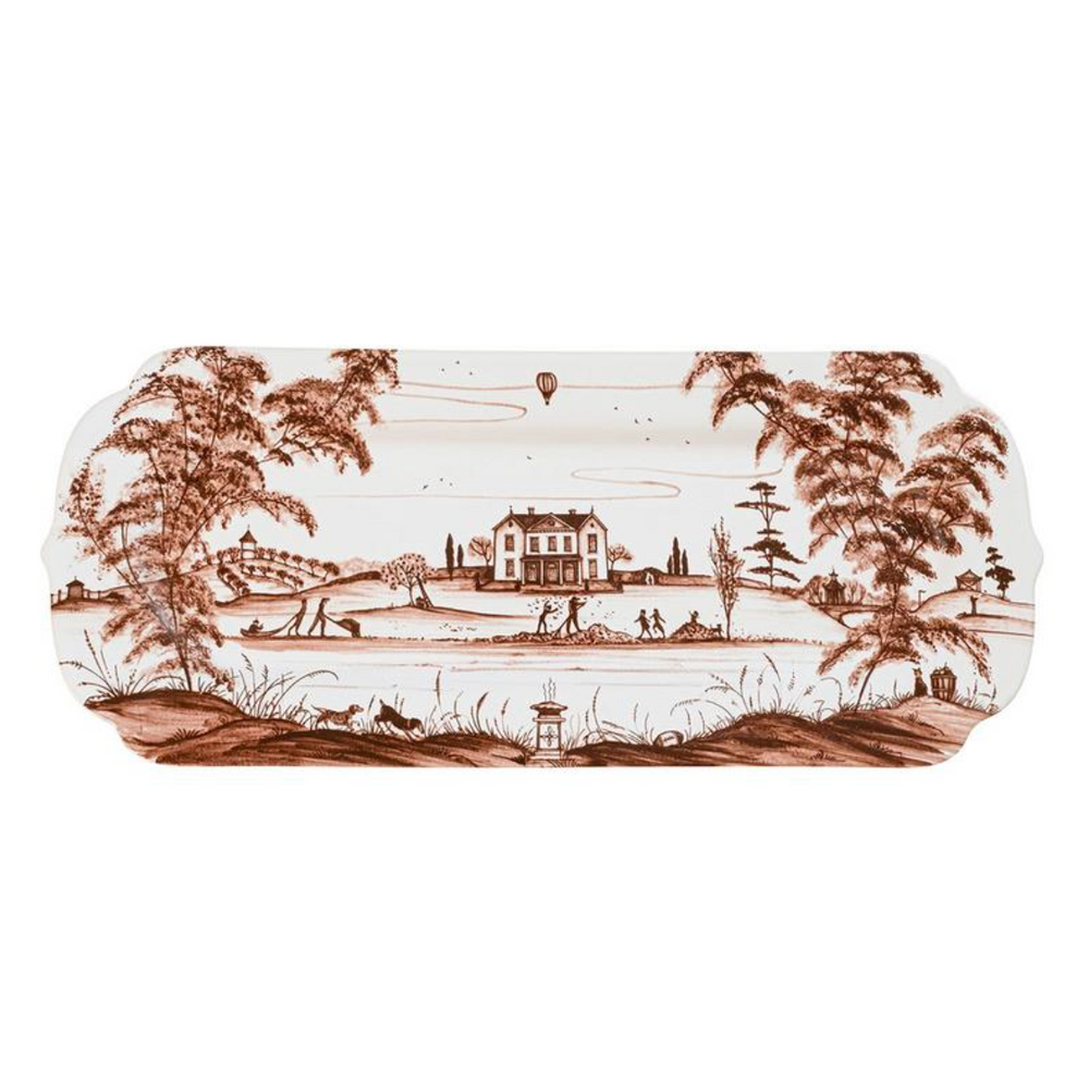 Country Estate Harvest 15" Hostess Tray