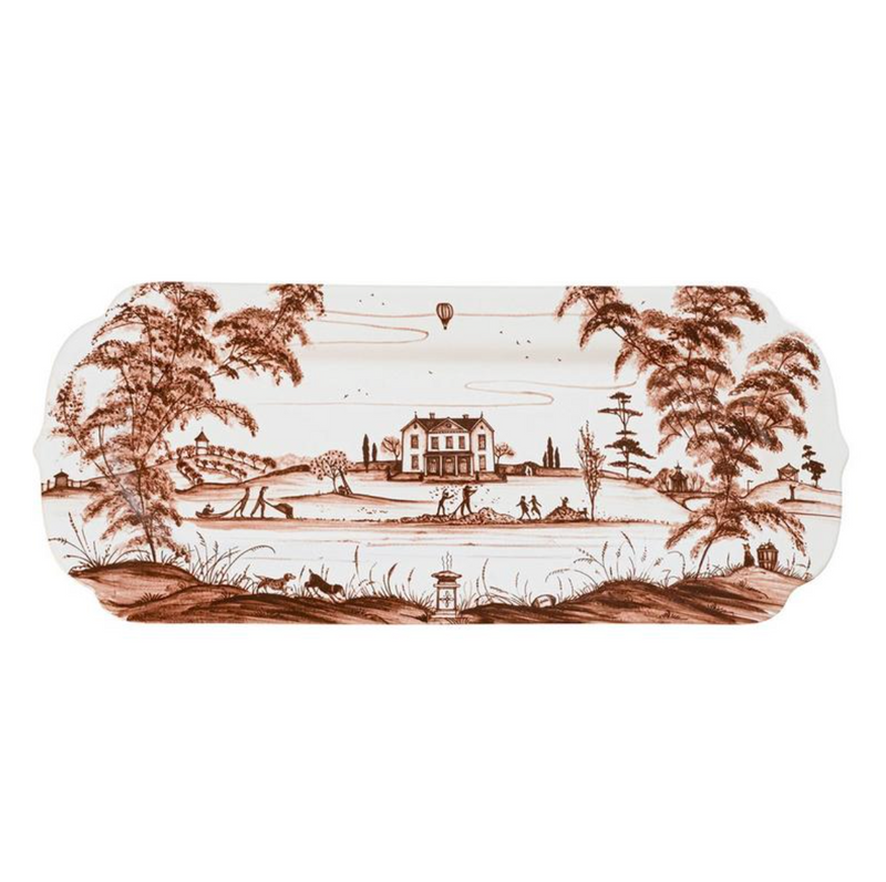 Country Estate Harvest 15" Hostess Tray