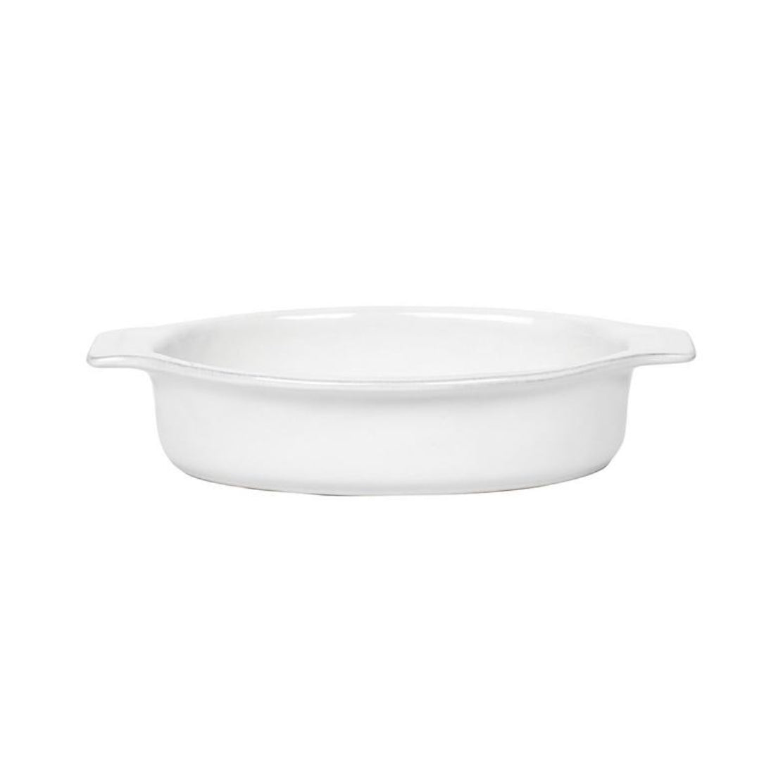 Puro 12" Oval Baker in Whitewash