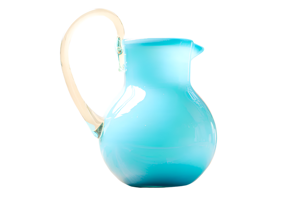 Handblown Glass Pitcher