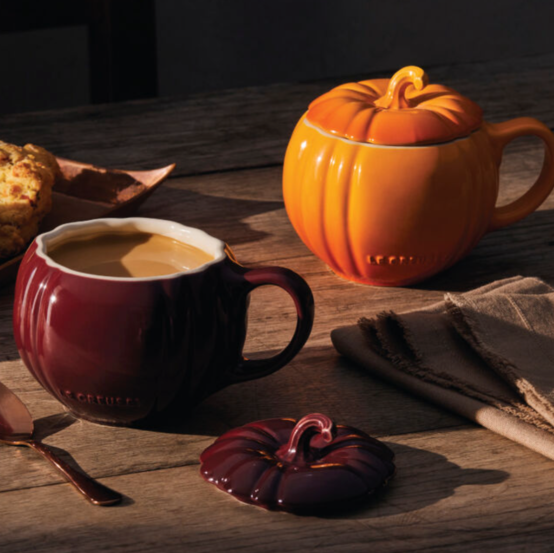 Pumpkin Mug with Lid