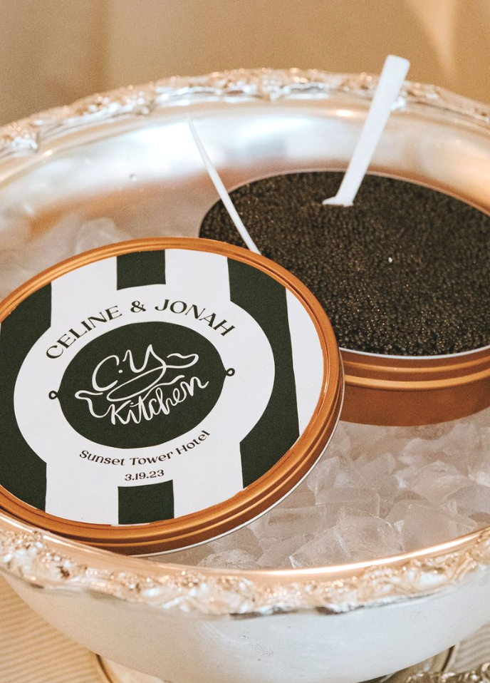 Bespoke Wedding Caviar 50G, Set of 20