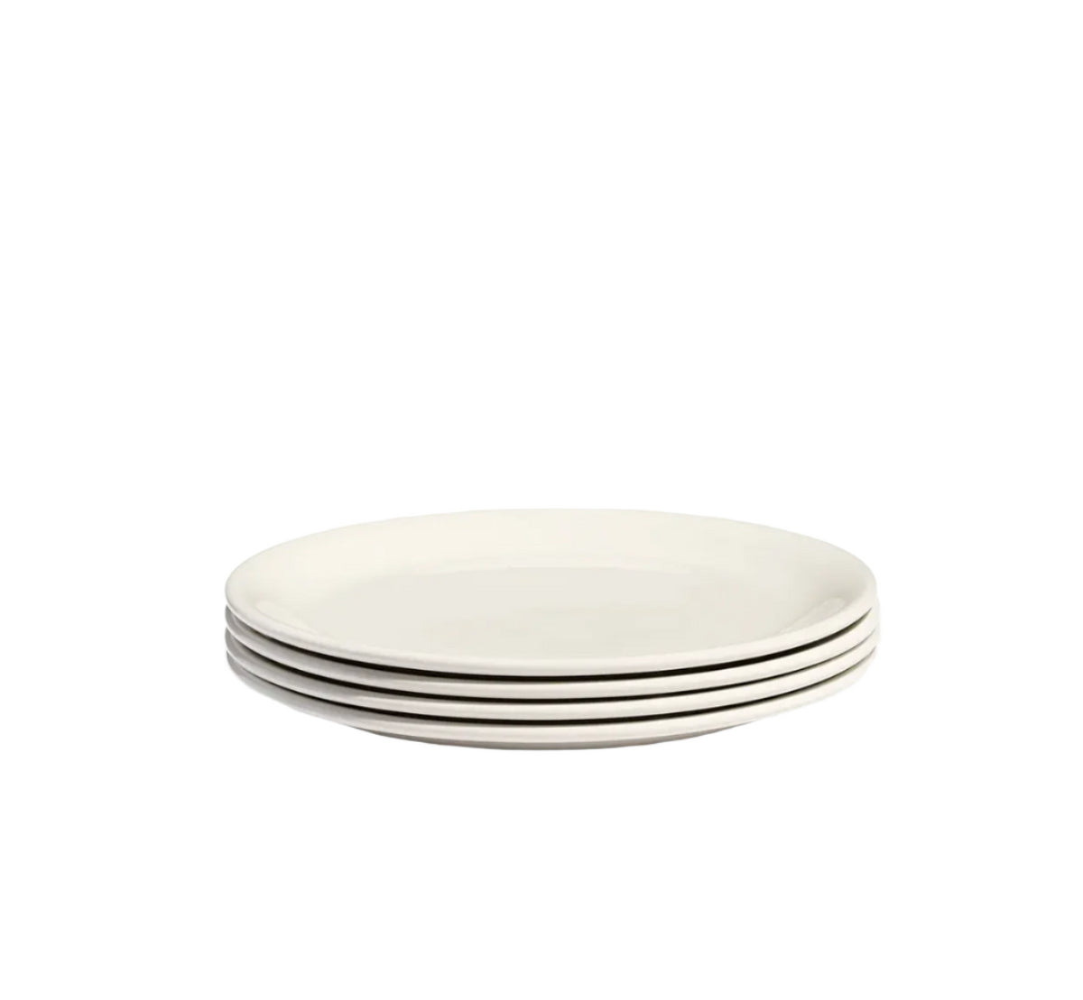 Appetizer Plates in White