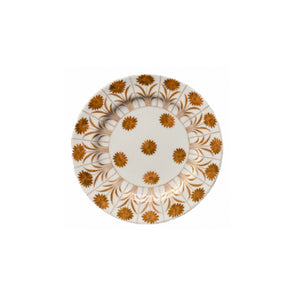 Daisy Plate in Orange