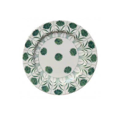 Daisy Plate in Green