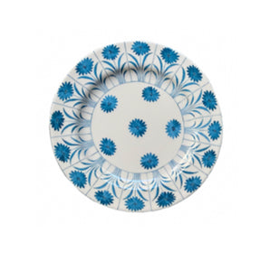 Daisy Plate in Blue