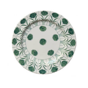 Daisy Plate in Green