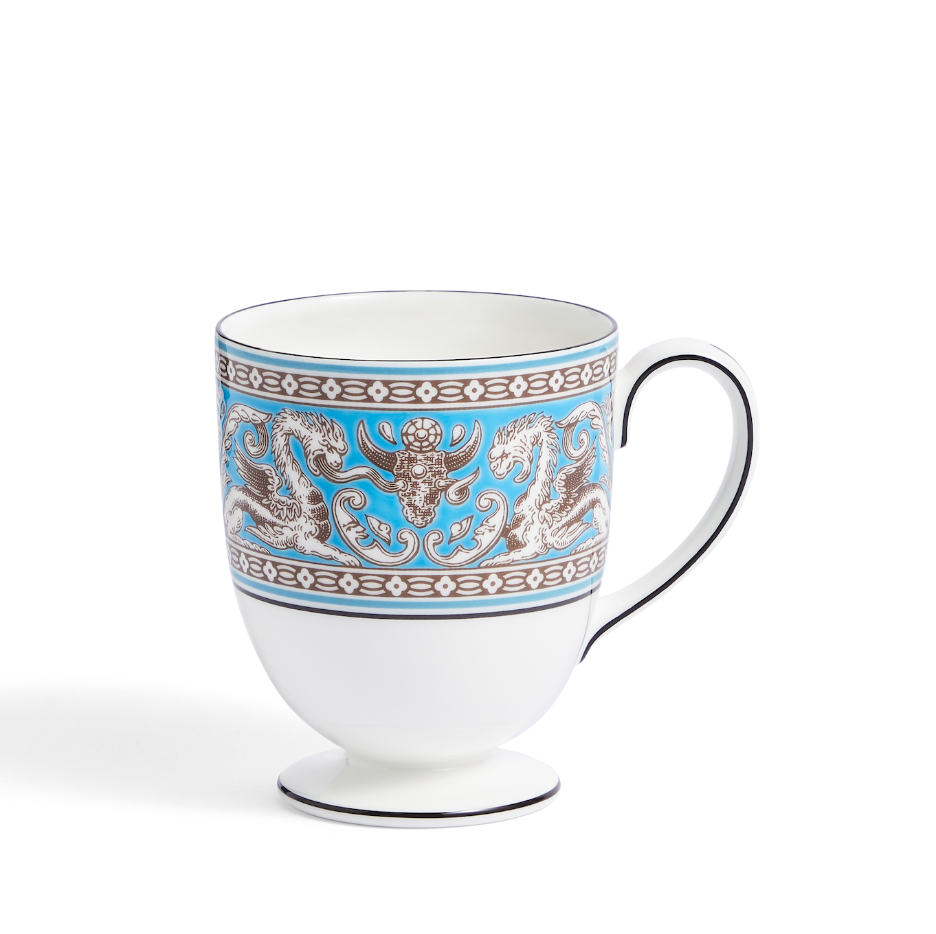 Florentine Turquoise Mug