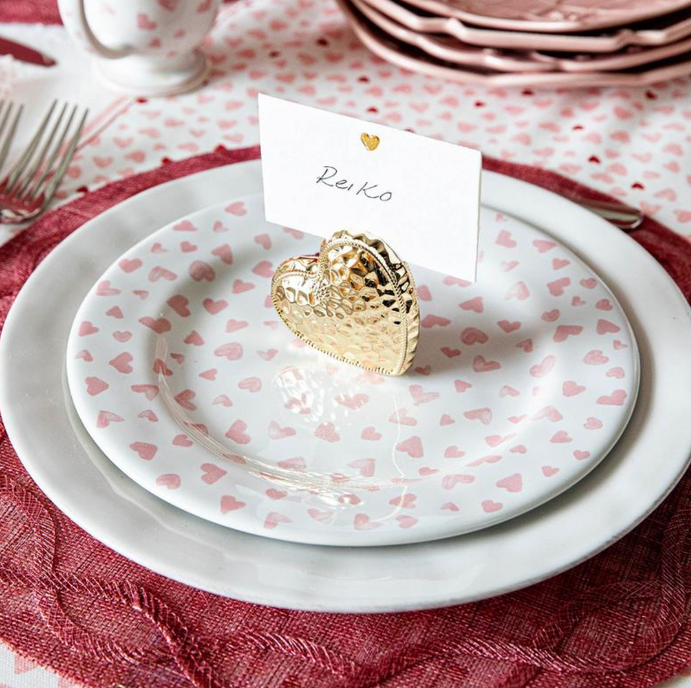 L'Amour Toujours Place Card, Set of 12 in Gold