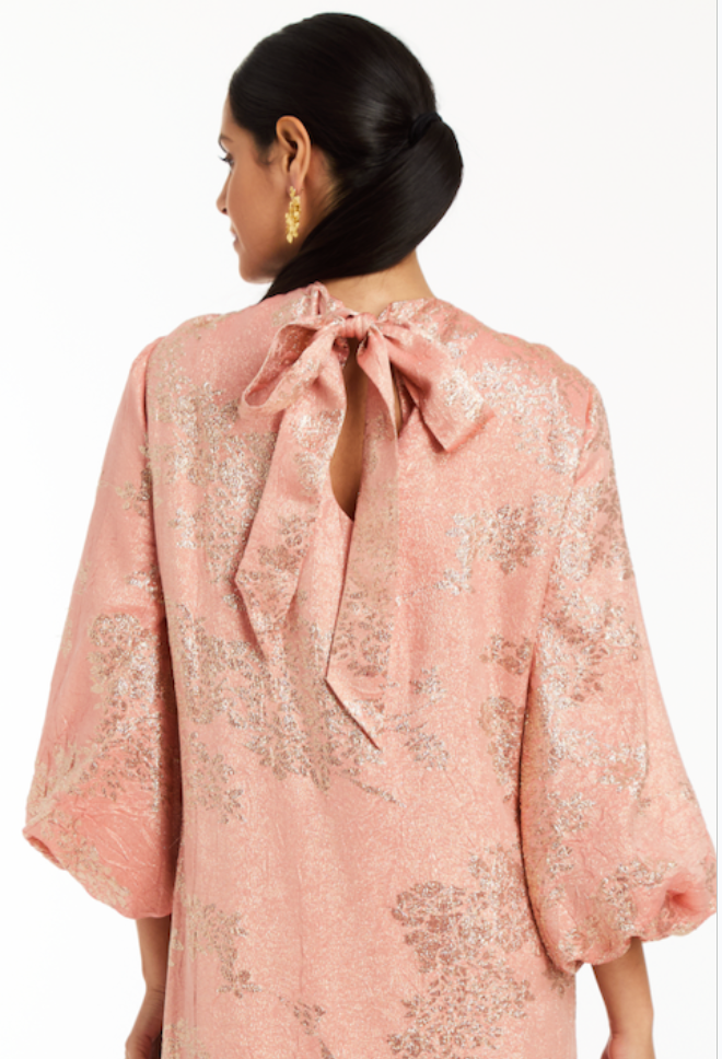 Luzon Gown in Pink Gold