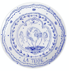Element "La Terre" Plate