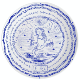 Element "Le Feu" Plate