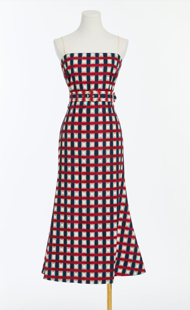 Tropez Convertible in Jardin Gingham