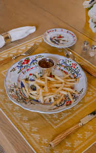 Silver Plated Le Food Tray