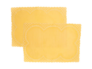 Daisy Placemat in Yellow