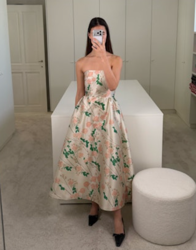 Dette Dress in Rosebranches