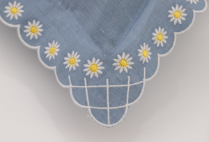 Daisy Boudoir Sham in Blue