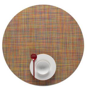 Mini Basketweave Round Placemat