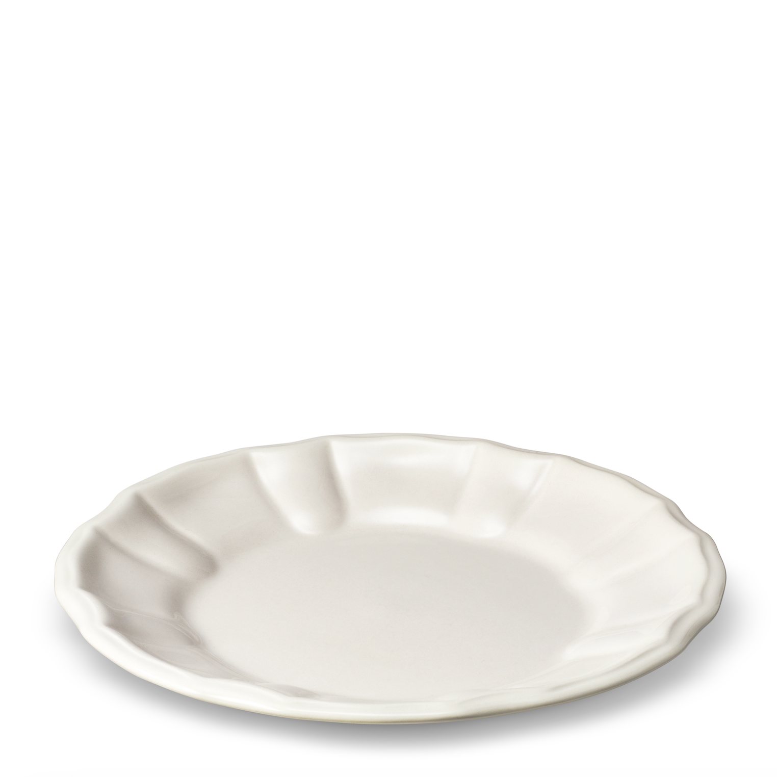 Arno Dessert Plate in Cream