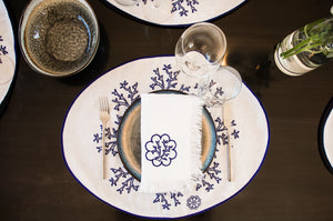 Blue Corallo Breakfast Placemat