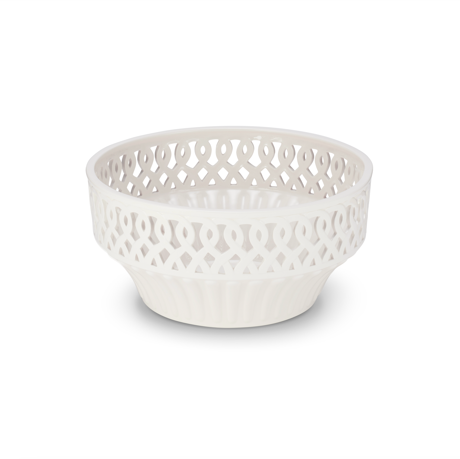 Paulette Fruit Bowl in Cream