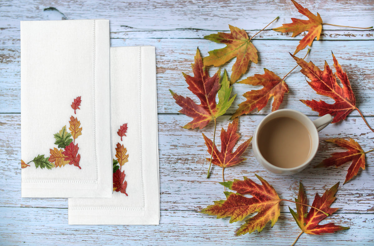 Fall Leaves Napkin