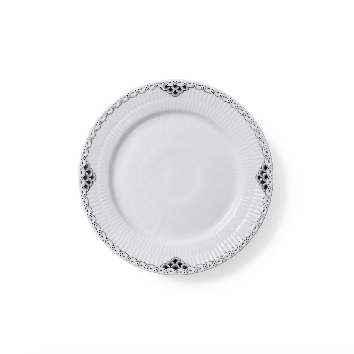 Black Lace Plate 19cm 7.48"