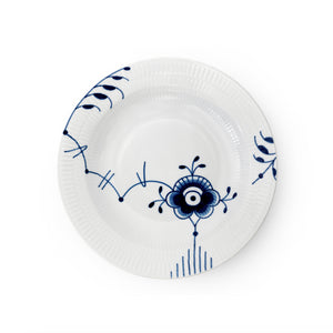 Blue Fluted Mega Deep Plate 27cm 10.63"