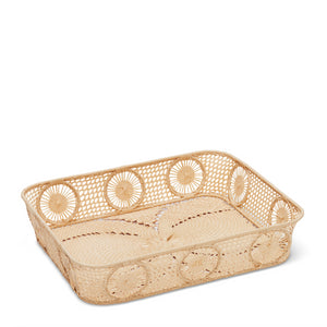 Raffia Desk Tray