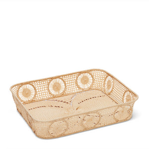 Raffia Desk Tray