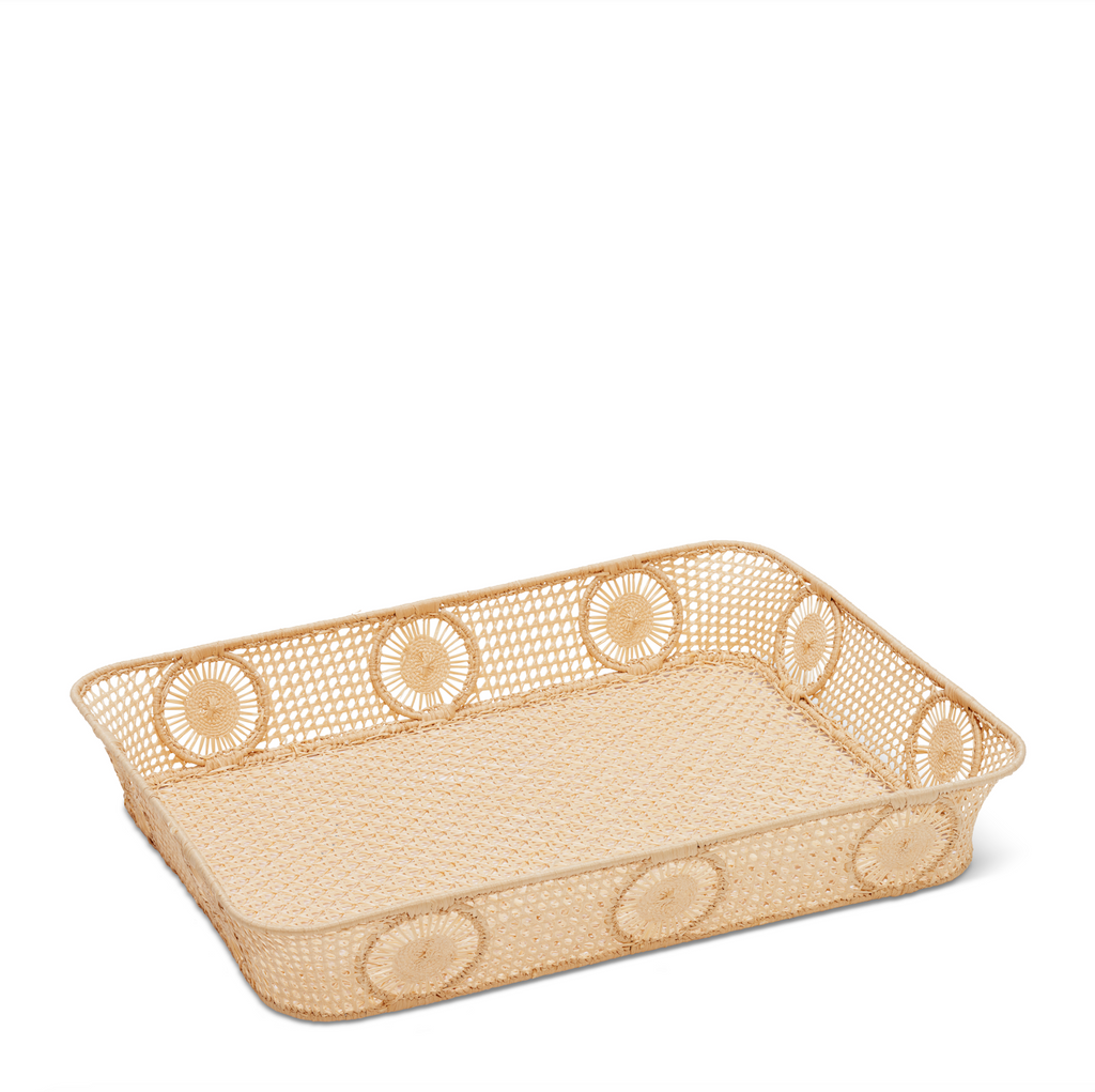 Raffia Desk Tray