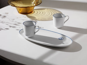 Blueline Dish Long Oval 37cm 14.6"