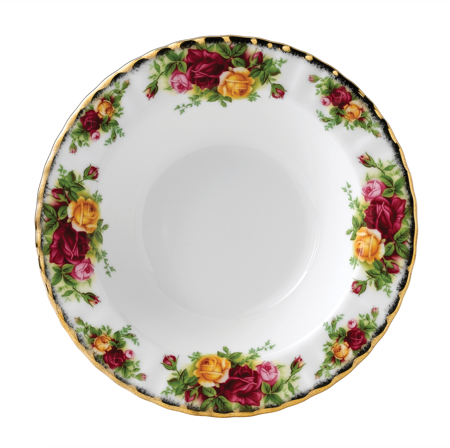 Old Country Roses Rim Soup Plate 20cm 7.9in