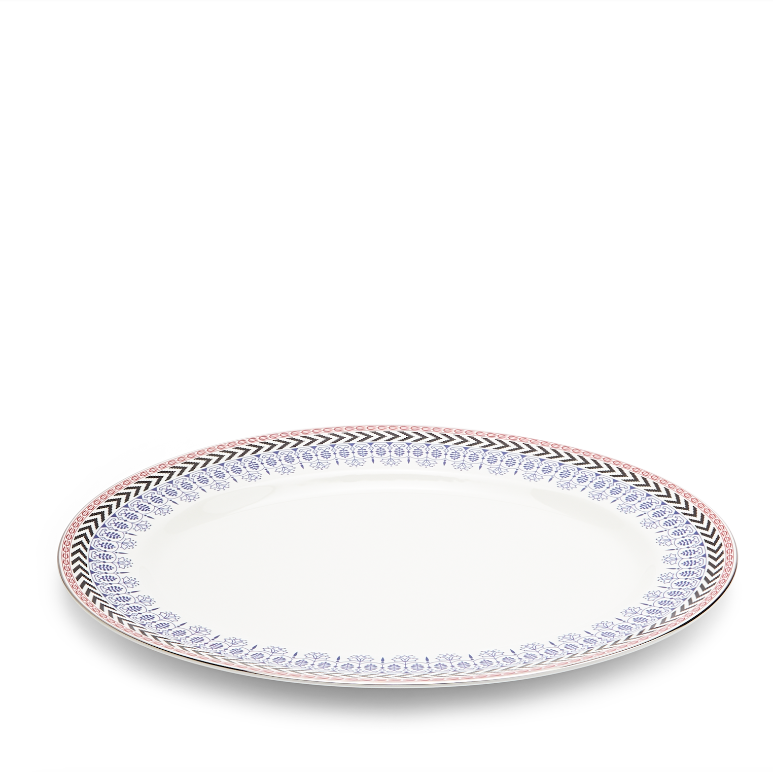 Festive Oval Platter 15.4in