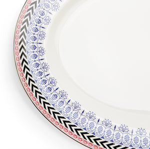 Festive Oval Platter 15.4in