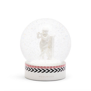 Christmas Cherub Snow Globe