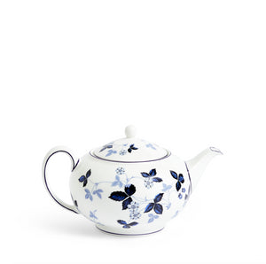 Wild Strawberry Inky Blue Teapot