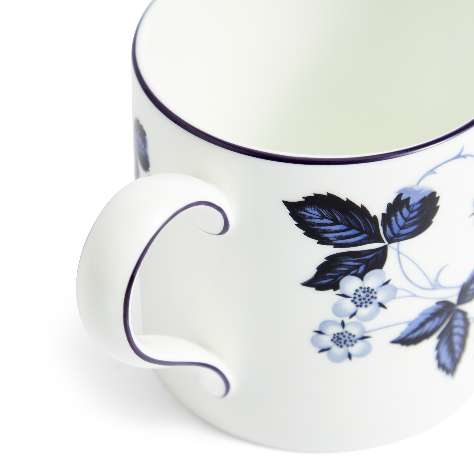 Wild Strawberry Inky Blue Mug 11floz