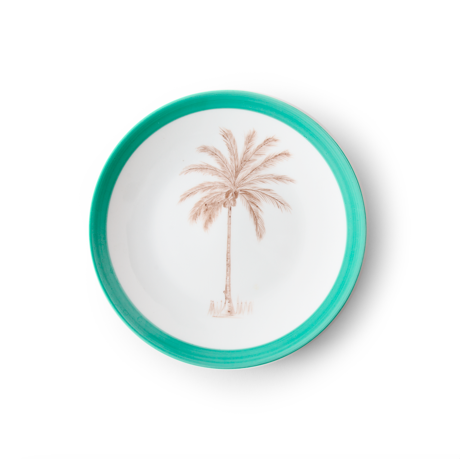 Coconut Tree Dessert Plate