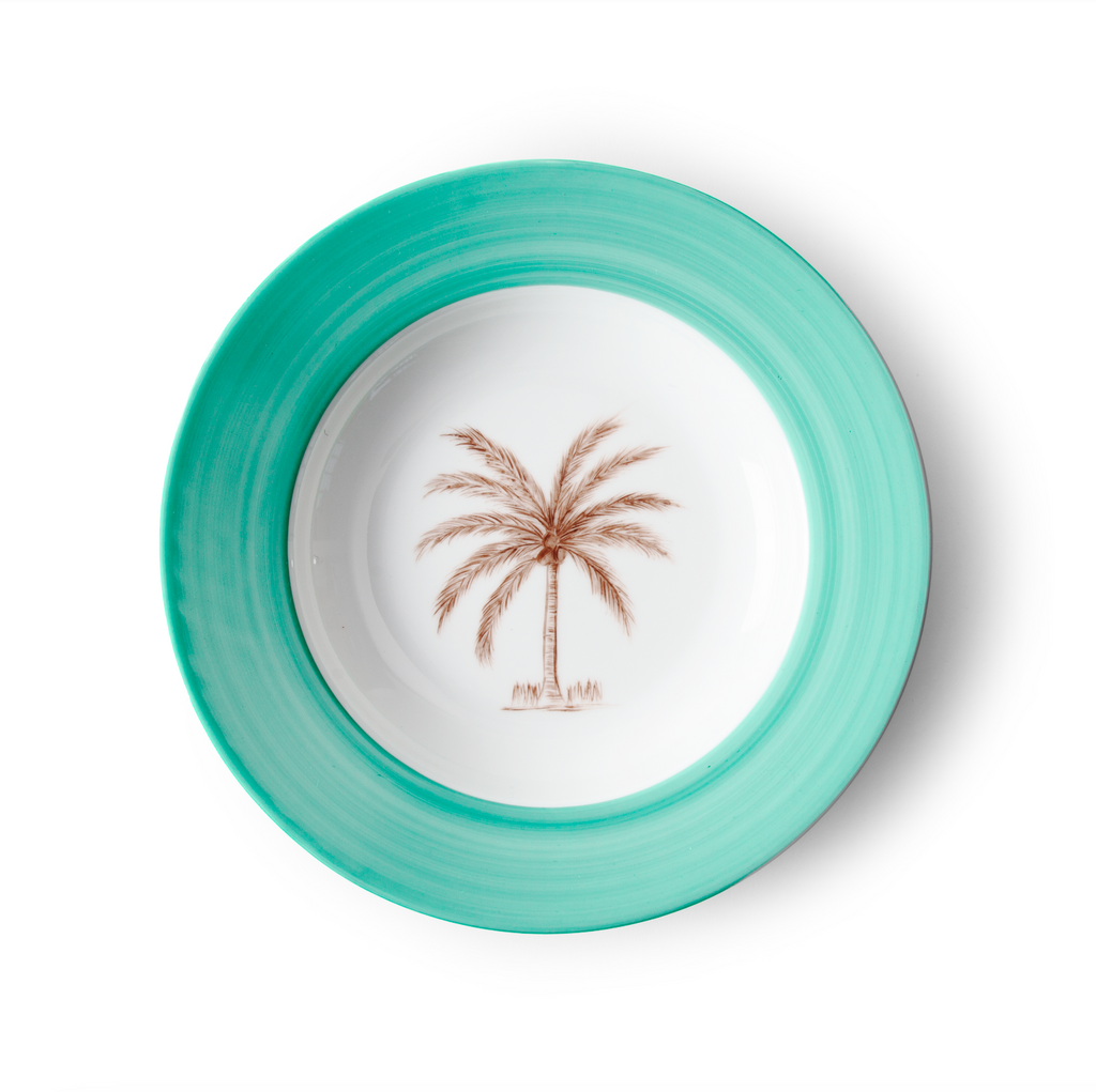 Coconut Tree Rice &Pasta Serving Bowl