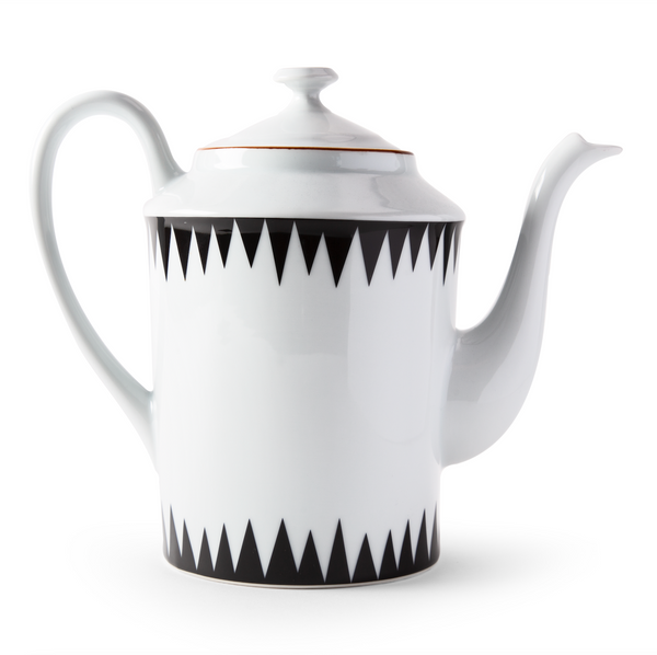 Black Spanish Tea Pot