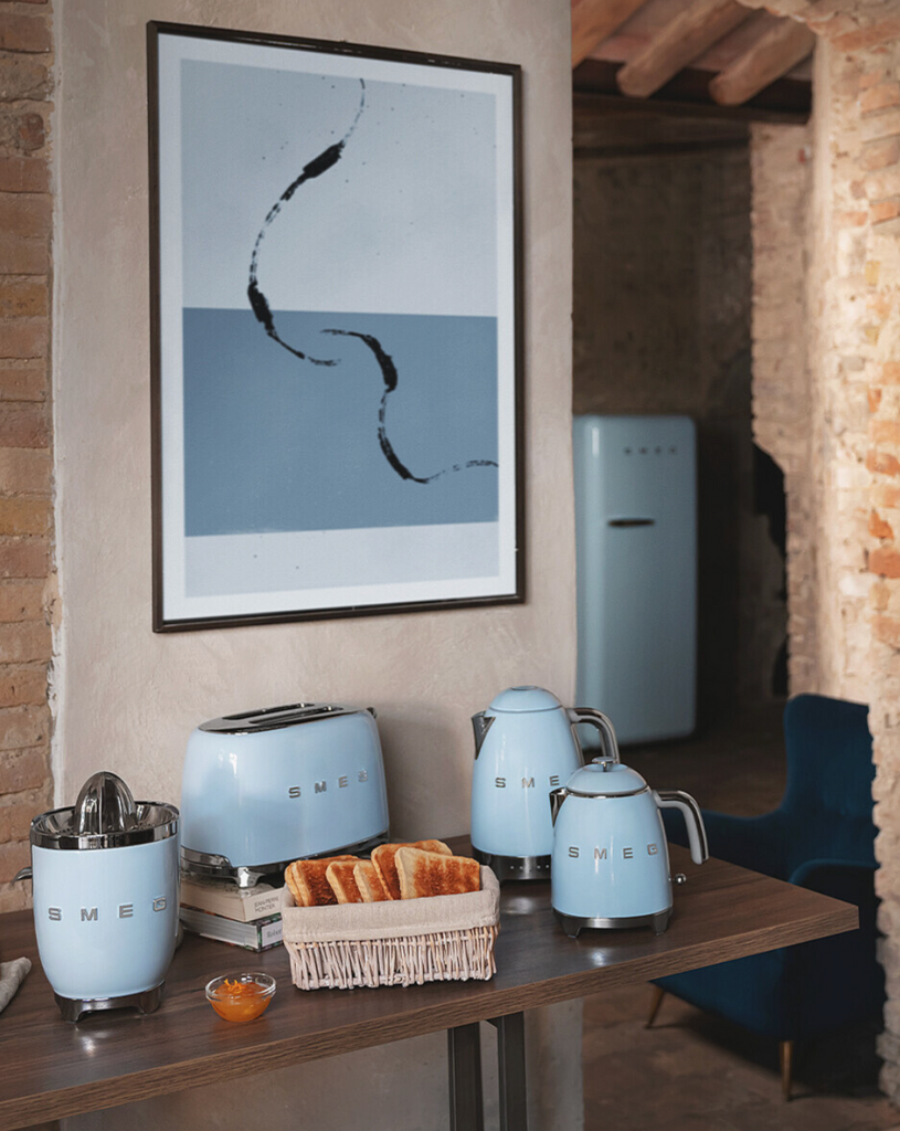 Light blue kettle and toaster orders