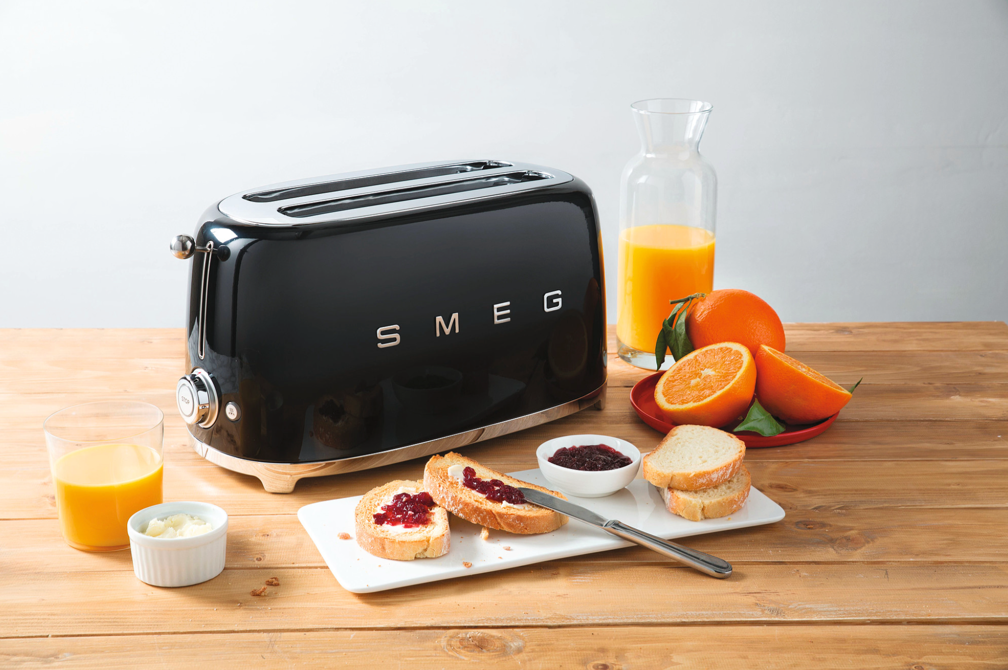 4-Slice Toaster TSF02 in Black