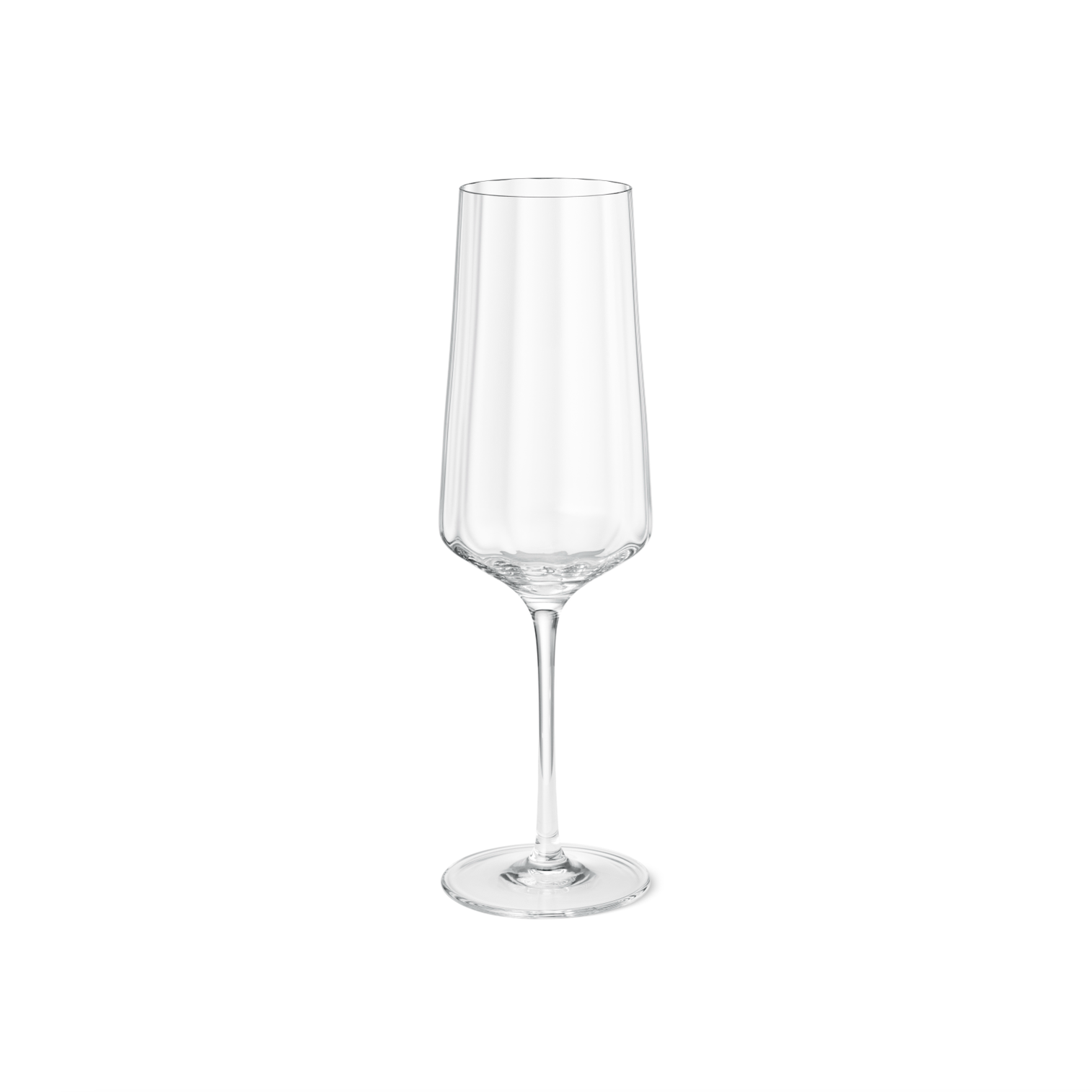 Bernadotte Champagne Flute GlaSS, Crystalline 9.1 Oz, Set of 6