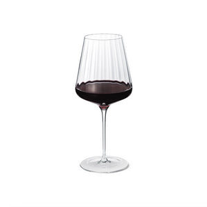 Bernadotte Red Wine Glasses, Crystal, Set of 6