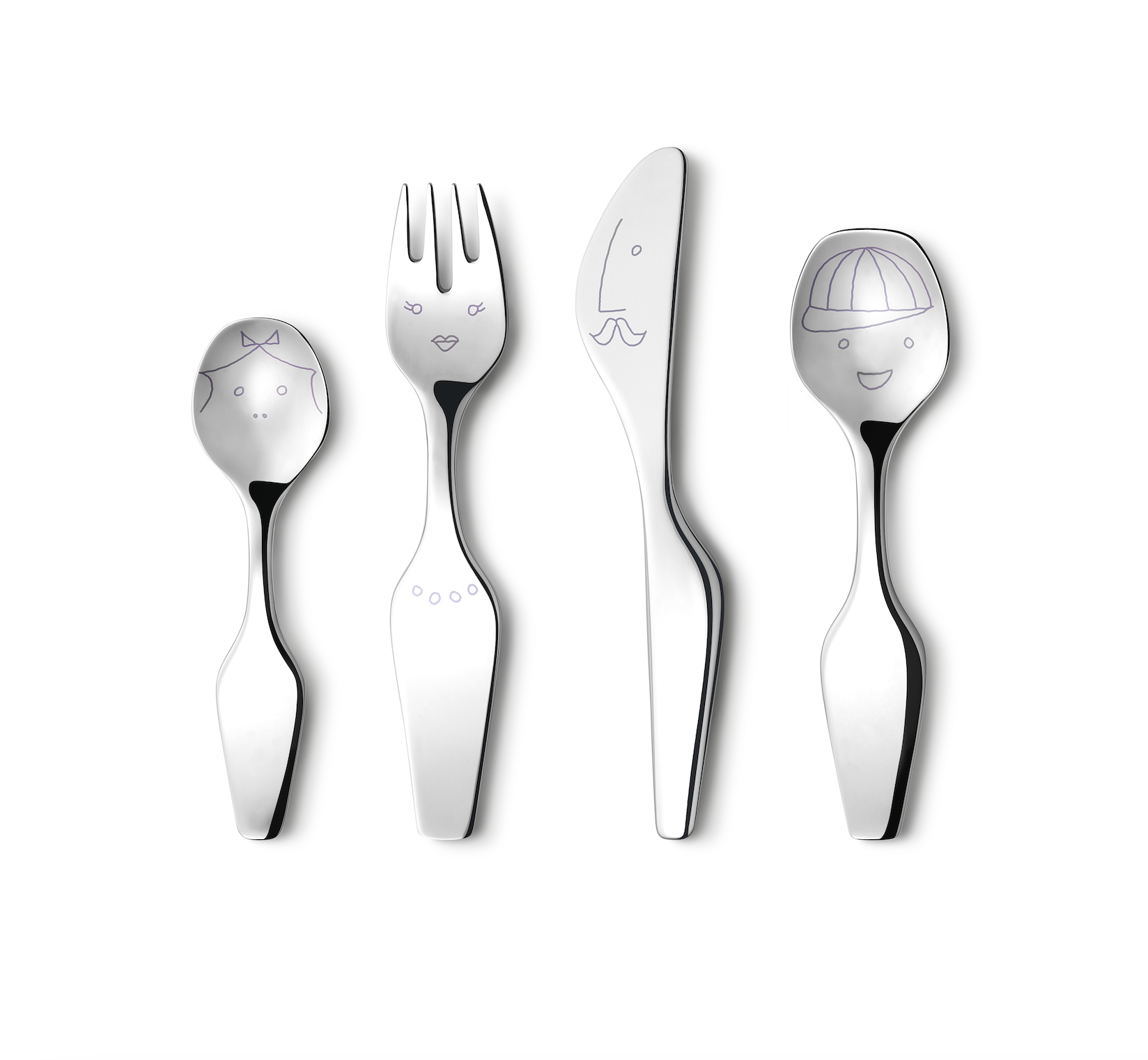Georg Jensen Alfredo Twist Cutlery