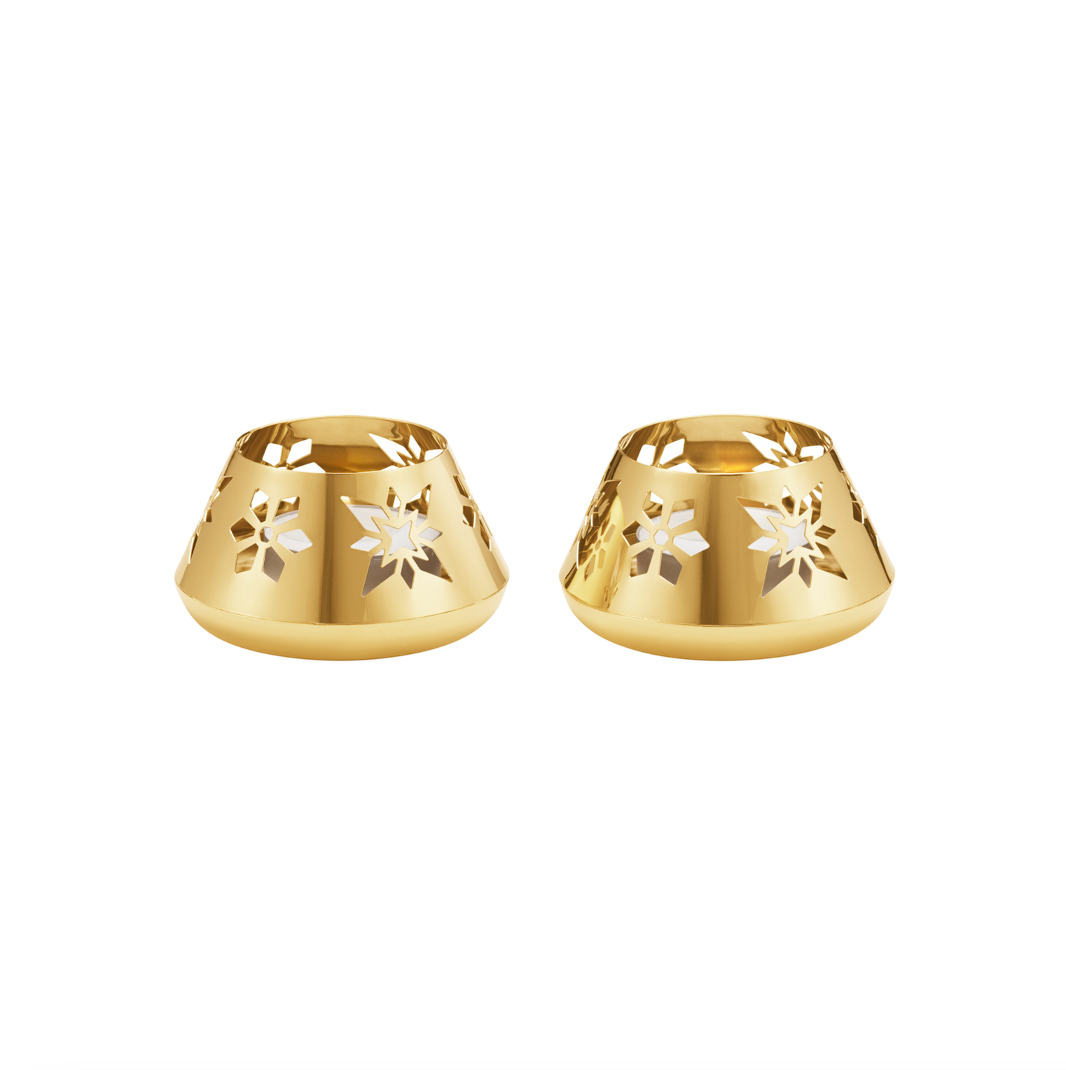 2024 Tea Light, Set of 2 18Kt Gold Plated