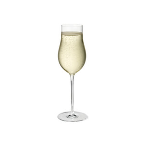 Sky Champagne Flute Glass Crystalline 25 Cl, Set of 6